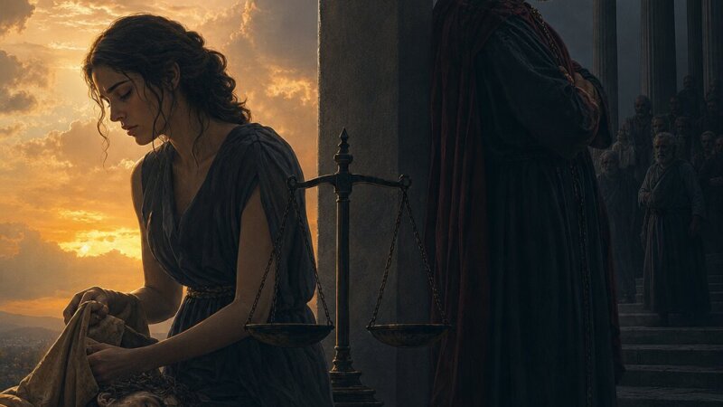 Analiza Antigone: zakon države in glas vesti
