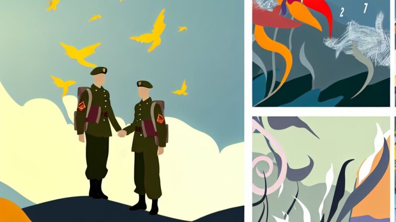 Analiza zgodbe Pomladni dan: odnos kadetke in pisatelja pri Cirilu Kosmaču