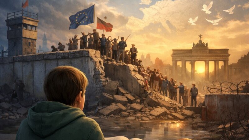 Analiza zgodovinskih vzrokov in posledic padca Berlinskega zidu