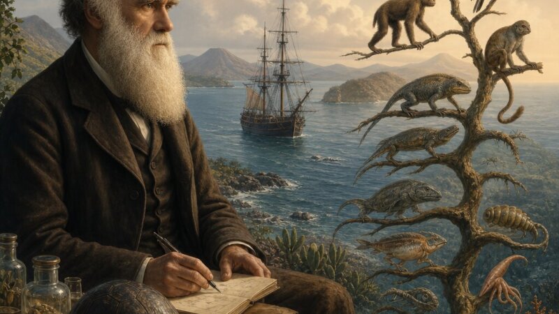 Charles Darwin – življenje in teorija evolucije
