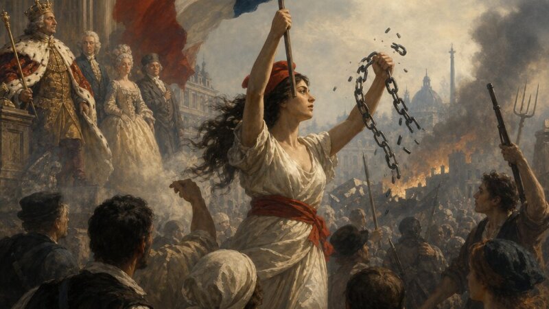 Francoska revolucija: prelom z absolutno monarhijo