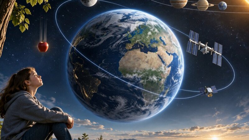 Gravitacija: kako nevidna sila vpliva na Zemljo in vesolje