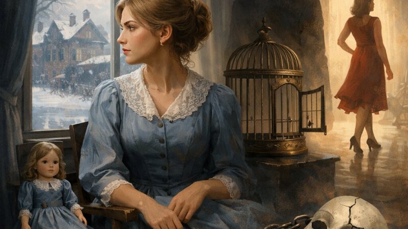 Henrik Ibsen: Analiza drame Hiša lutk in lik Nore