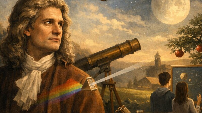 Isaac Newton: življenje, delo in njegov vpliv na znanost