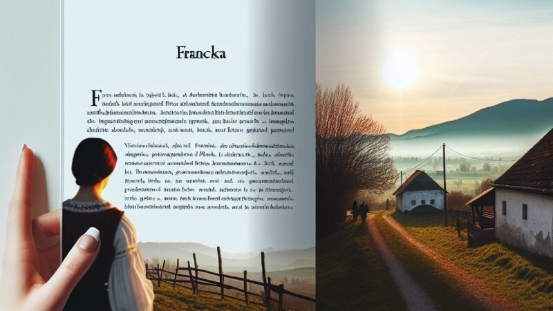 Literarna analiza lika Francke v romanu Na klancu Ivana Cankarja