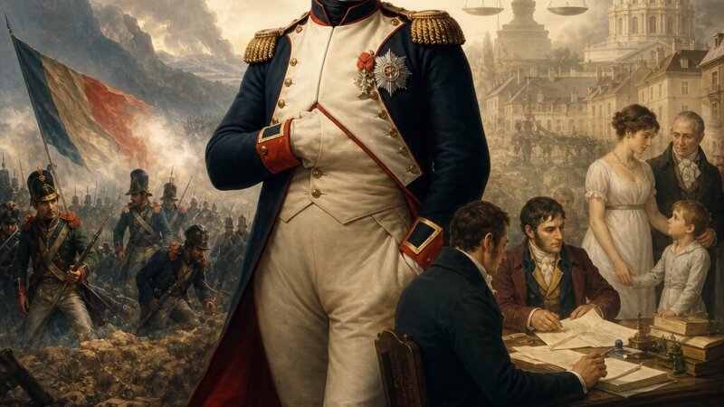 Napoleon Bonaparte: vojaški genij in reformator Evrope