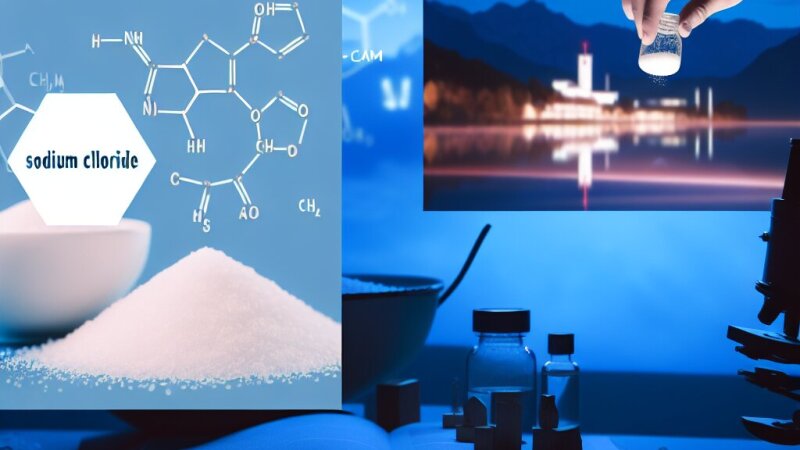 Natrijev klorid: kemijske lastnosti, uporabe in družbenoekonomski vpliv