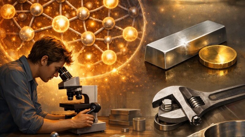 Notranja zgradba kovin in zakaj so tako kovinske