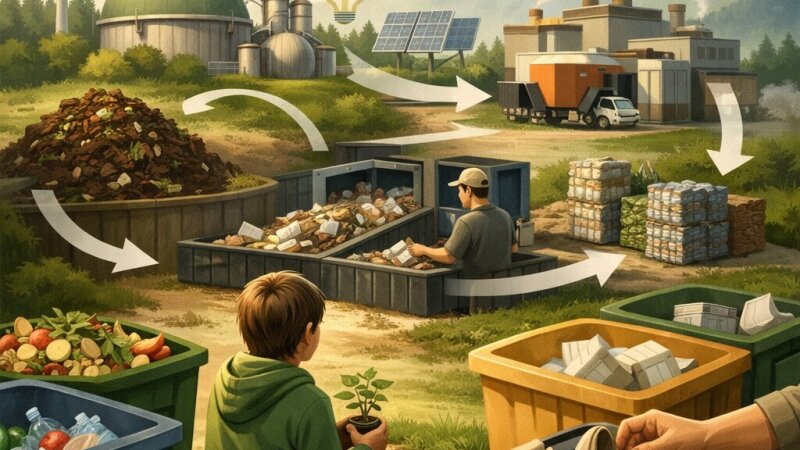 Podrobna predstavitev ekološke predelave odpadkov in njen pomen