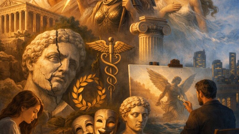 Pomen in vpliv grških bogov v antični mitologiji in sodobni kulturi