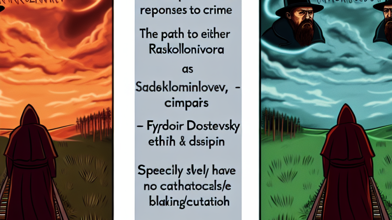 Primerjava Raskolnikova in Svidrigajlova v Dostojevskijevem Zločinu in kazni