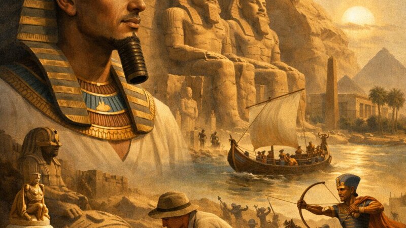 Ramzes II: Življenje in vpliv velikega egipčanskega faraona