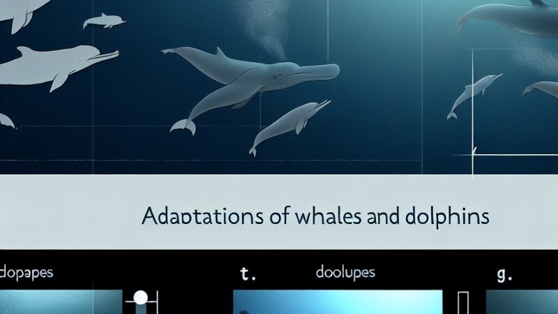 Raziskava kitov in delfinov: mojstri morskih globin in njihove prilagoditve