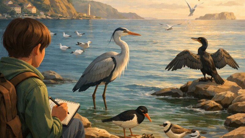 Raznolikost ptic in njihov pomen ob slovenski morski obali