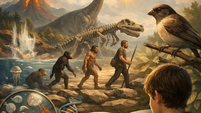 Razumevanje evolucije: Razvoj življenja skozi čas