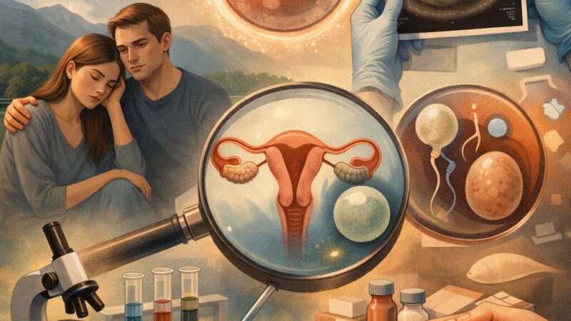 Razumevanje neplodnosti: vzroki, diagnoza in možnosti zdravljenja