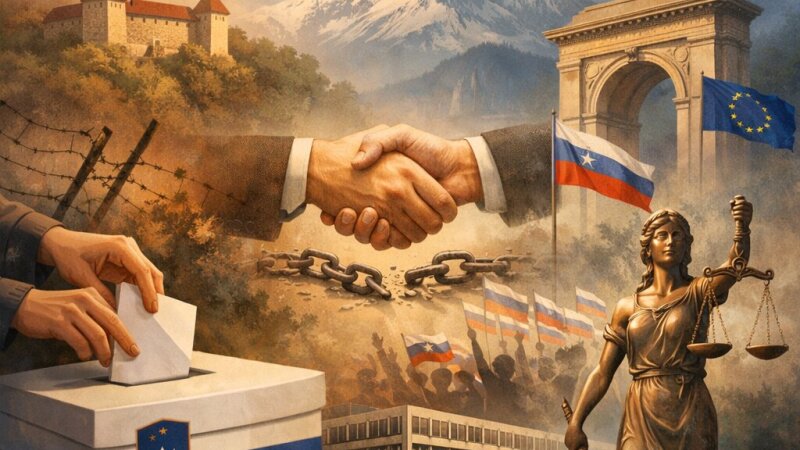 Razvoj Republike Slovenije in temeljni principi slovenske demokracije