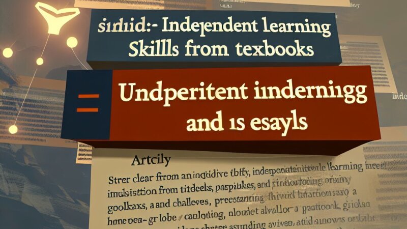 Samostojno učenje iz učbenikov: nasveti in izzivi