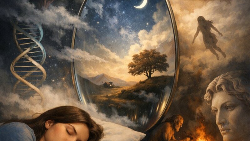 Sanje kot ogledalo podzavesti in vpogled v človeško dušo