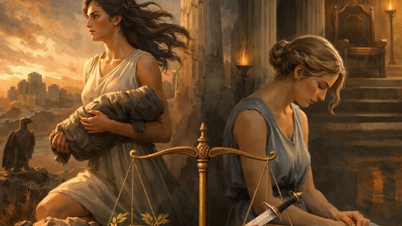 Sofoklej: Analiza likov Antigone in Ismene v tragediji