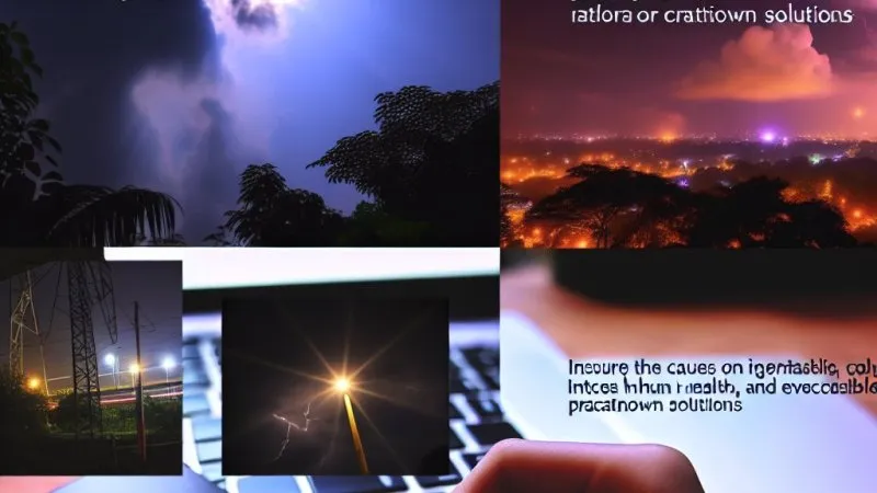 Svetlobno onesnaženje: kako umetna svetloba briše nočno nebo