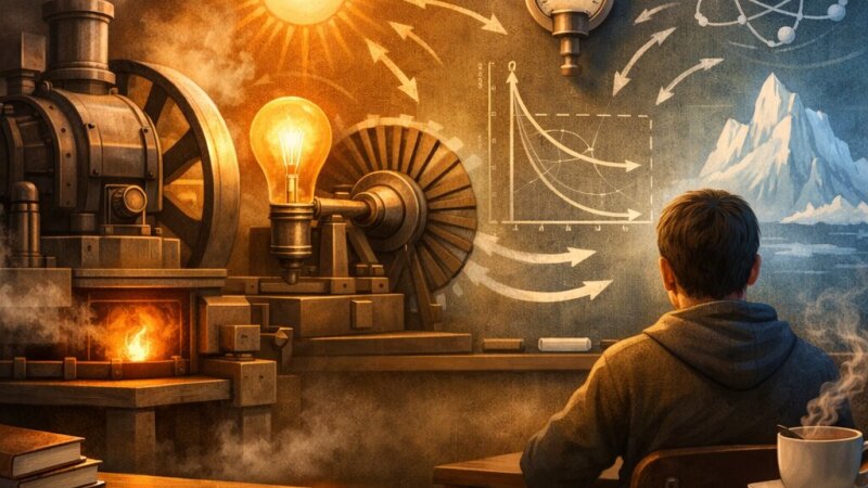 Toplotni stroji: Kako toploto pretvarjamo v mehansko delo