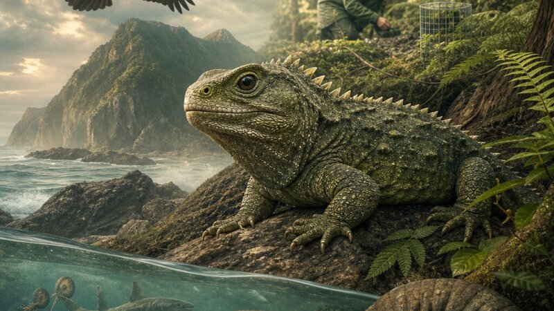 Tuatara: Živi fosil in njegov pomen v evoluciji in varstvu