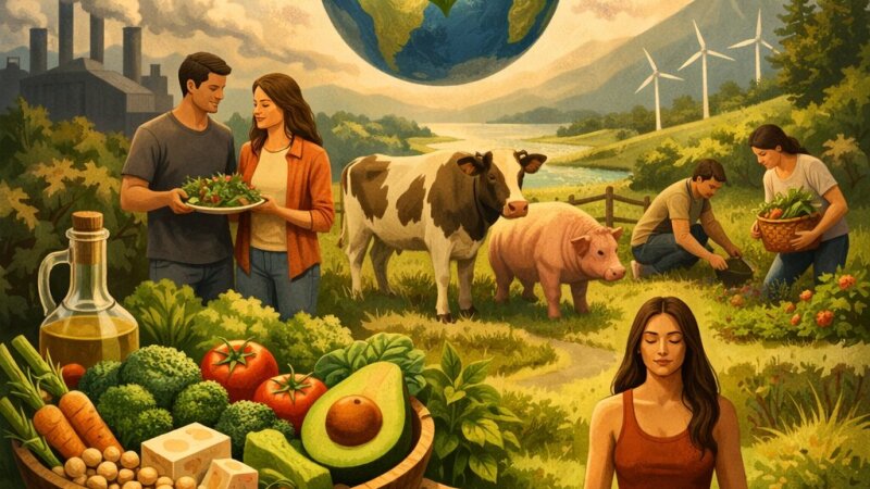 Vegetarijanska prehrana: pomen, prakse in družbeni vplivi