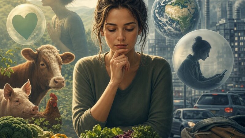 Vegetarijanstvo: Etika, zdravje in okolje v sodobnem načinu življenja