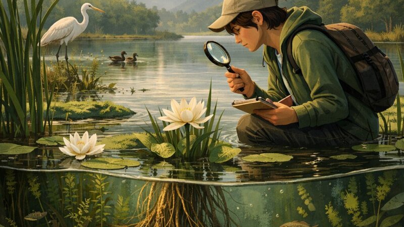 Vodne rastline v slovenskih vodnih ekosistemih: značilnosti in pomen