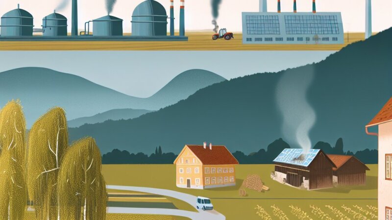 Vzroki, posledice in rešitve onesnaževanja zraka v Sloveniji