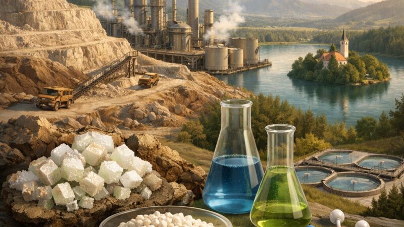 Zeoliti: Vloga naravnih in sintetičnih mineralov v industriji in okolju