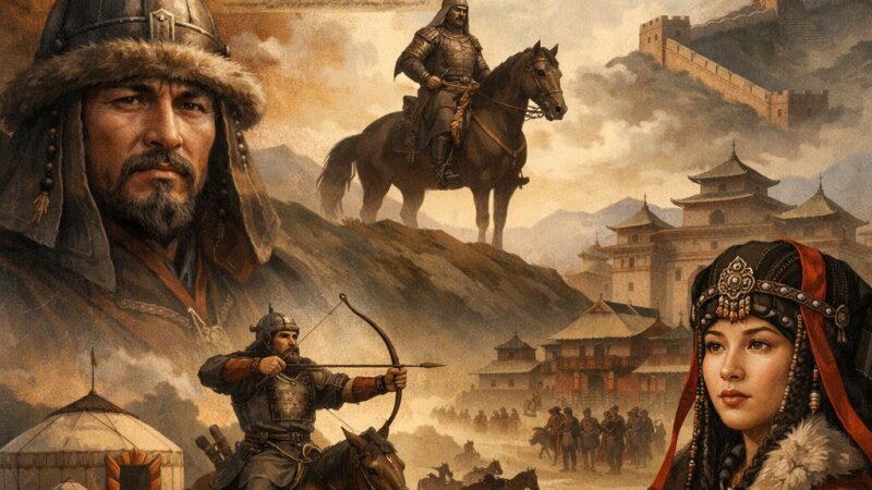 Zgodovina Mongolov: Od nastanka do vpliva največjega imperija