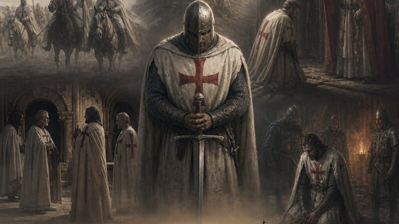 Zgodovinski pregled templarjev: nastanek, vpliv in propad reda