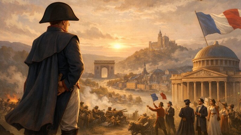 Življenje in vpliv Napoleona Bonaparta v evropski zgodovini
