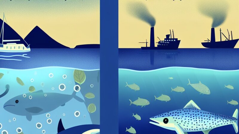 Življenje v morju: ekosistemi, prilagoditve in vpliv človeka